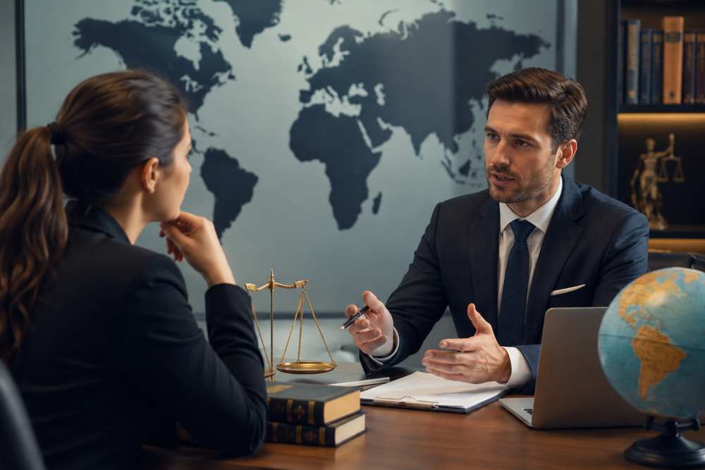 un avocat à l’étranger